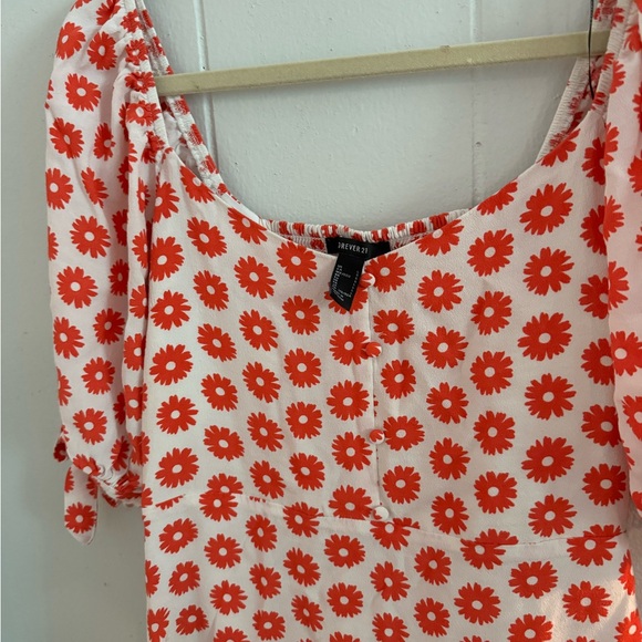 Peach Flower Dress - Picture 4 of 6